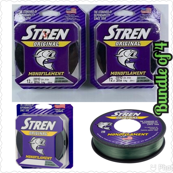 Stren Other 4 Stren Original Monofilament Color Lo Vis Green